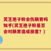 灵芝孢子粉会伤肠胃吗知乎(灵芝孢子粉是否会对肠胃造成损害？)