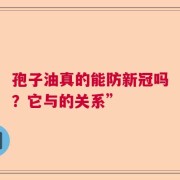 孢子油真的能防新冠吗？它与的关系”