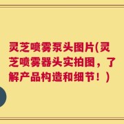 灵芝喷雾泵头图片(灵芝喷雾器头实拍图，了解产品构造和细节！)