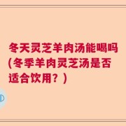 冬天灵芝羊肉汤能喝吗(冬季羊肉灵芝汤是否适合饮用？)