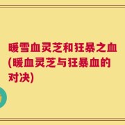 暖雪血灵芝和狂暴之血(暖血灵芝与狂暴血的对决)