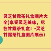 灵芝甘露茶礼盒图片大全(享受灵芝美味，尽在甘露茶礼盒！-灵芝甘露茶礼盒图片展示)