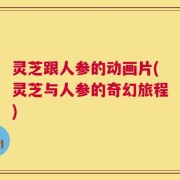 灵芝跟人参的动画片(灵芝与人参的奇幻旅程)