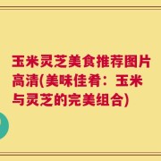 玉米灵芝美食推荐图片高清(美味佳肴：玉米与灵芝的完美组合)