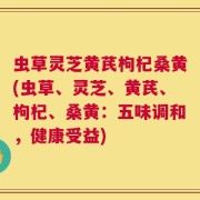 虫草灵芝黄芪枸杞桑黄(虫草、灵芝、黄芪、枸杞、桑黄：五味调和，健康受益)
