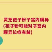 灵芝孢子粉子宫内膜异(孢子粉可能对子宫内膜异位症有益)