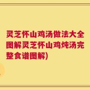 灵芝怀山鸡汤做法大全图解灵芝怀山鸡炖汤完整食谱图解)