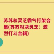 苏苏和灵芝霸气打架合集(苏苏对决灵芝：激烈打斗合辑)