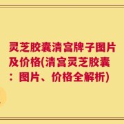 灵芝胶囊清宫牌子图片及价格(清宫灵芝胶囊：图片、价格全解析)
