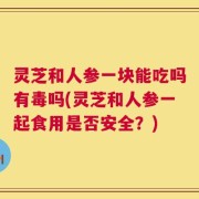 灵芝和人参一块能吃吗有毒吗(灵芝和人参一起食用是否安全？)