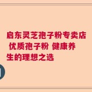 启东灵芝孢子粉专卖店 优质孢子粉 健康养生的理想之选