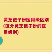 灵芝孢子粉医用级区别(区分灵芝孢子粉的医用级别)