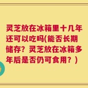 灵芝放在冰箱里十几年还可以吃吗(能否长期储存？灵芝放在冰箱多年后是否仍可食用？)