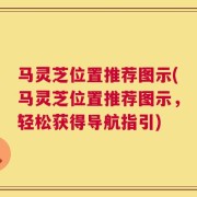 马灵芝位置推荐图示(马灵芝位置推荐图示，轻松获得导航指引)