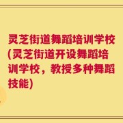 灵芝街道舞蹈培训学校(灵芝街道开设舞蹈培训学校，教授多种舞蹈技能)