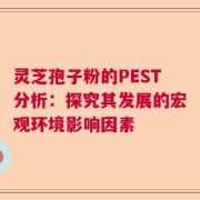 灵芝孢子粉的PEST分析：探究其发展的宏观环境影响因素