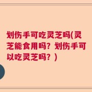 划伤手可吃灵芝吗(灵芝能食用吗？划伤手可以吃灵芝吗？)