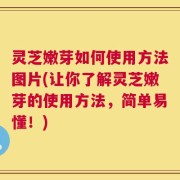 灵芝嫩芽如何使用方法图片(让你了解灵芝嫩芽的使用方法，简单易懂！)