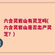 六合灵岩山有灵芝吗(六合灵岩山是否出产灵芝？)