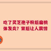 吃了灵芝孢子粉后扁桃体发炎？背后让人震惊