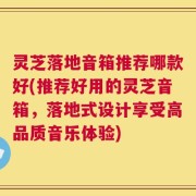 灵芝落地音箱推荐哪款好(推荐好用的灵芝音箱，落地式设计享受高品质音乐体验)