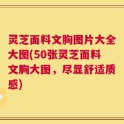 灵芝面料文胸图片大全大图(50张灵芝面料文胸大图，尽显舒适质感)