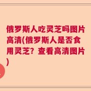 俄罗斯人吃灵芝吗图片高清(俄罗斯人是否食用灵芝？查看高清图片)