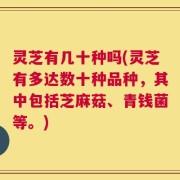灵芝有几十种吗(灵芝有多达数十种品种，其中包括芝麻菇、青钱菌等。)