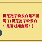 灵芝孢子粉发白是不是霉了(灵芝孢子粉发白：是否过期变质？)