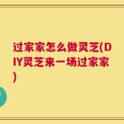 过家家怎么做灵芝(DIY灵芝来一场过家家)