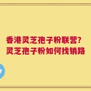 香港灵芝孢子粉联营？灵芝孢子粉如何找销路
