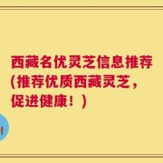 西藏名优灵芝信息推荐(推荐优质西藏灵芝，促进健康！)