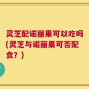 灵芝配诺丽果可以吃吗(灵芝与诺丽果可否配食？)
