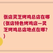 张店灵芝烤鸡总店在哪(张店特色烤鸡店—灵芝烤鸡总店地点在哪？)