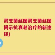灵芝菌丝图灵芝菌丝图揭示抗衰老治疗的新途径)