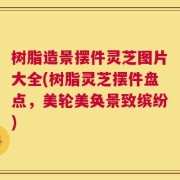 树脂造景摆件灵芝图片大全(树脂灵芝摆件盘点，美轮美奂景致缤纷)