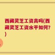 西藏灵芝工资高吗(西藏灵芝工资水平如何？)