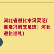 河北省遵化市冯灵芝(重走冯灵芝足迹：河北遵化巡礼)