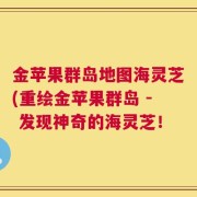 金苹果群岛地图海灵芝(重绘金苹果群岛 - 发现神奇的海灵芝！