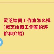 灵芝绘图工作室怎么样(灵芝绘图工作室的评价和介绍)