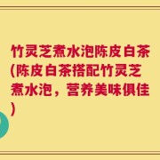 竹灵芝煮水泡陈皮白茶(陈皮白茶搭配竹灵芝煮水泡，营养美味俱佳)