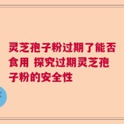 灵芝孢子粉过期了能否食用 探究过期灵芝孢子粉的安全性