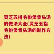 灵芝五指毛桃煲骨头汤的做法大全(灵芝五指毛桃煲骨头汤的制作方法)