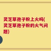 灵芝草孢子粉上火吗(灵芝草孢子粉的火气问题)