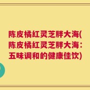 陈皮橘红灵芝胖大海(陈皮橘红灵芝胖大海：五味调和的健康佳饮)