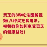 灵芝的8种吃法图解视频(八种灵芝食用法，视频教你如何享受灵芝的健康益处)