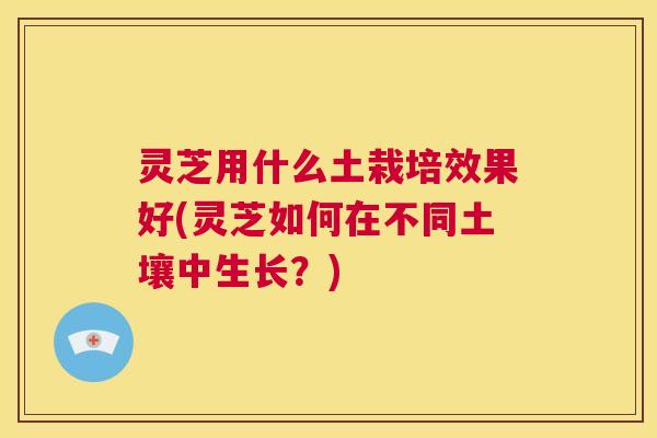 灵芝用什么土栽培效果好(灵芝如何在不同土壤中生长?) 第1张 灵芝用什么土栽培效果好(灵芝如何在不同土壤中生长?) 第1张