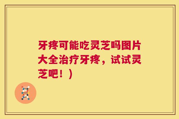 牙疼可能吃灵芝吗图片大全治疗牙疼，试试灵芝吧！)  第1张