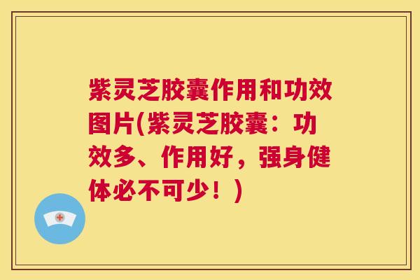 紫灵芝胶囊作用和功效图片(紫灵芝胶囊：功效多、作用好，强身健体必不可少！)  第1张