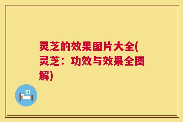 灵芝的效果图片大全(灵芝:功效与效果全图解) 第1张 灵芝的效果图片大全(灵芝:功效与效果全图解) 第1张